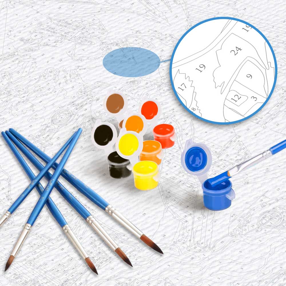 Parliament of Owls - Paint By Numbers Kit