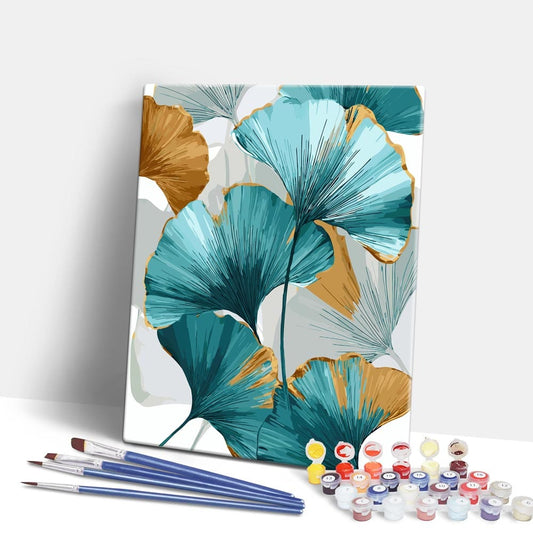 Ginko Leave Art  - Paint By Numbers Kit