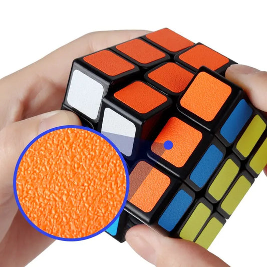 Magic Cube 3x3 Frosted Texture Sticker Puzzle - Educational and Competition Ready